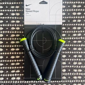 NIKE Fundamental Speed Rope Jump Rope NWT Training 9ft Hex Key Gym